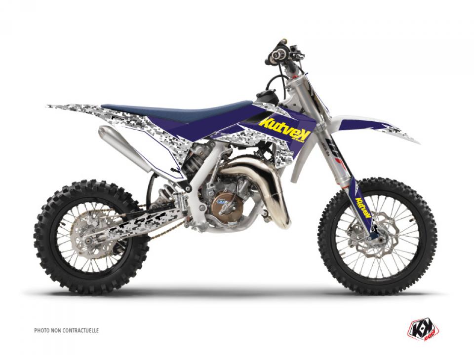 Autocollant stickers Kutvek pour Moto Husqvarna 65 TC 2017 à 2023 Neuf