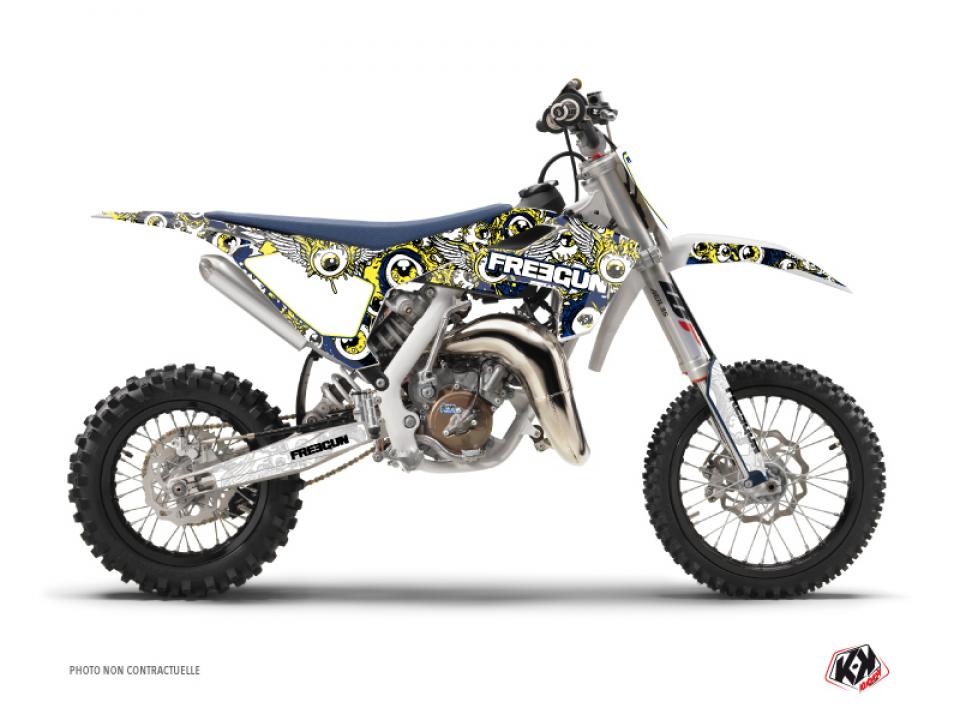 Autocollant stickers Kutvek pour Moto Husqvarna 65 TC 2017 à 2023 Neuf