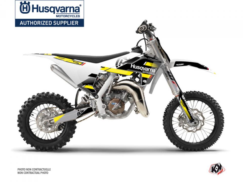 Autocollant stickers Kutvek pour Moto Husqvarna 65 TC 2017 à 2023 Neuf