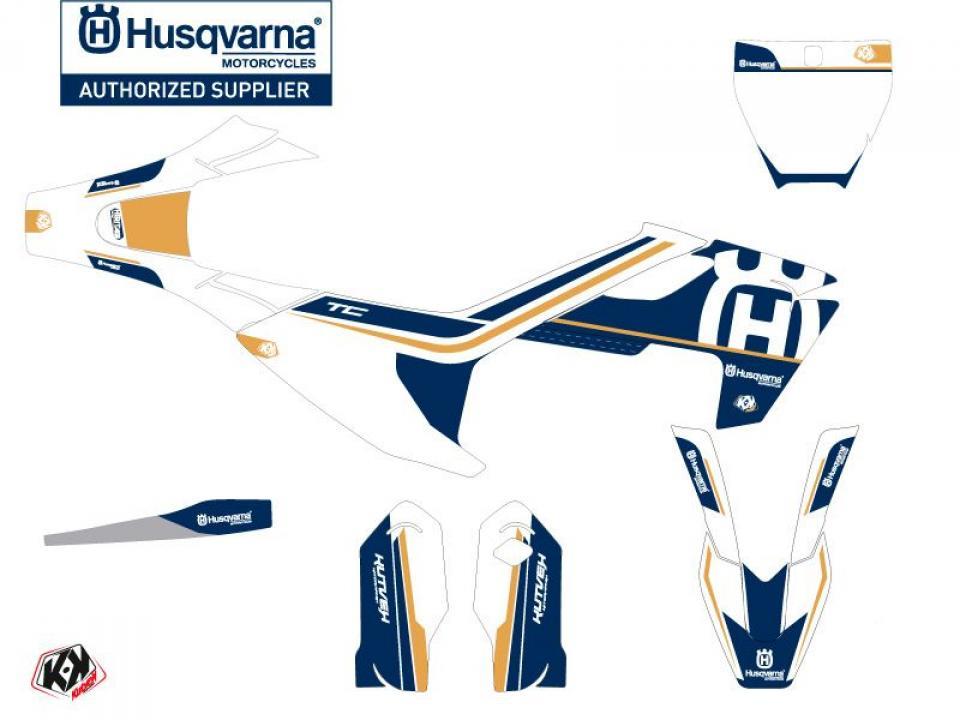 photo piece : Autocollant stickers->Husqvarna Tc Grandes Roues