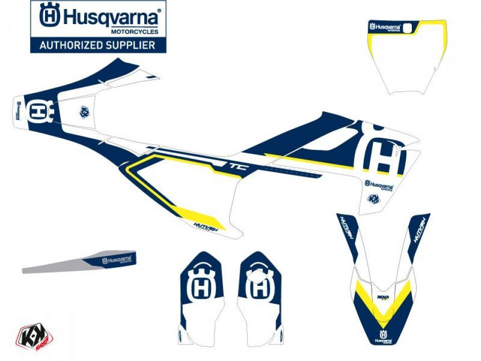 Autocollant stickers Kutvek pour Moto Husqvarna 85 Tc Petites Roues 2014 Neuf