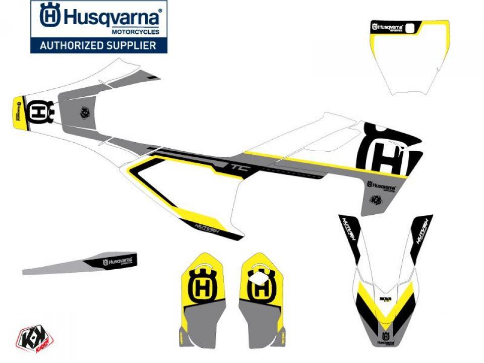 photo piece : Autocollant stickers->Husqvarna Tc Petites Roues