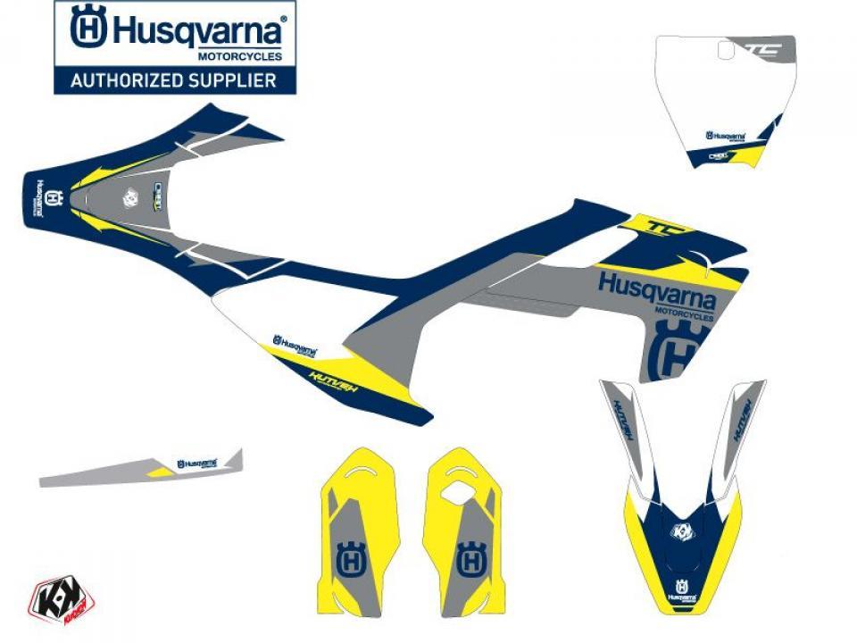 photo piece : Autocollant stickers->Husqvarna Tc Petites Roues