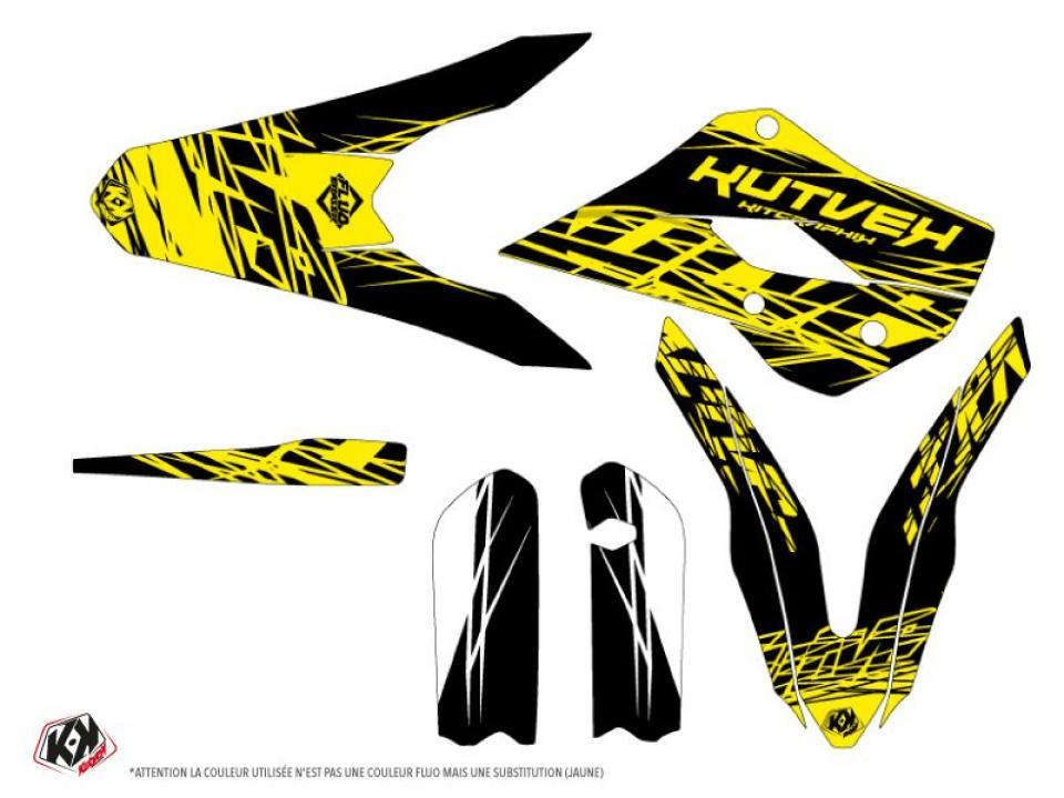 Autocollant stickers Kutvek pour Moto Husqvarna 85 Tc Grandes Roues 2014 Neuf