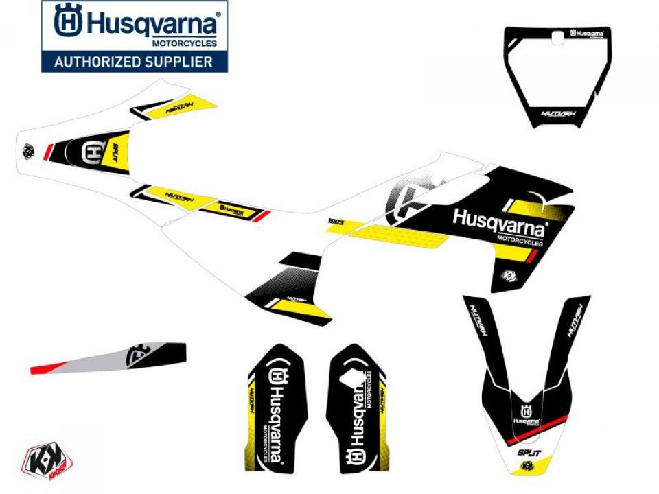 photo piece : Autocollant stickers->Husqvarna Tc Petites Roues