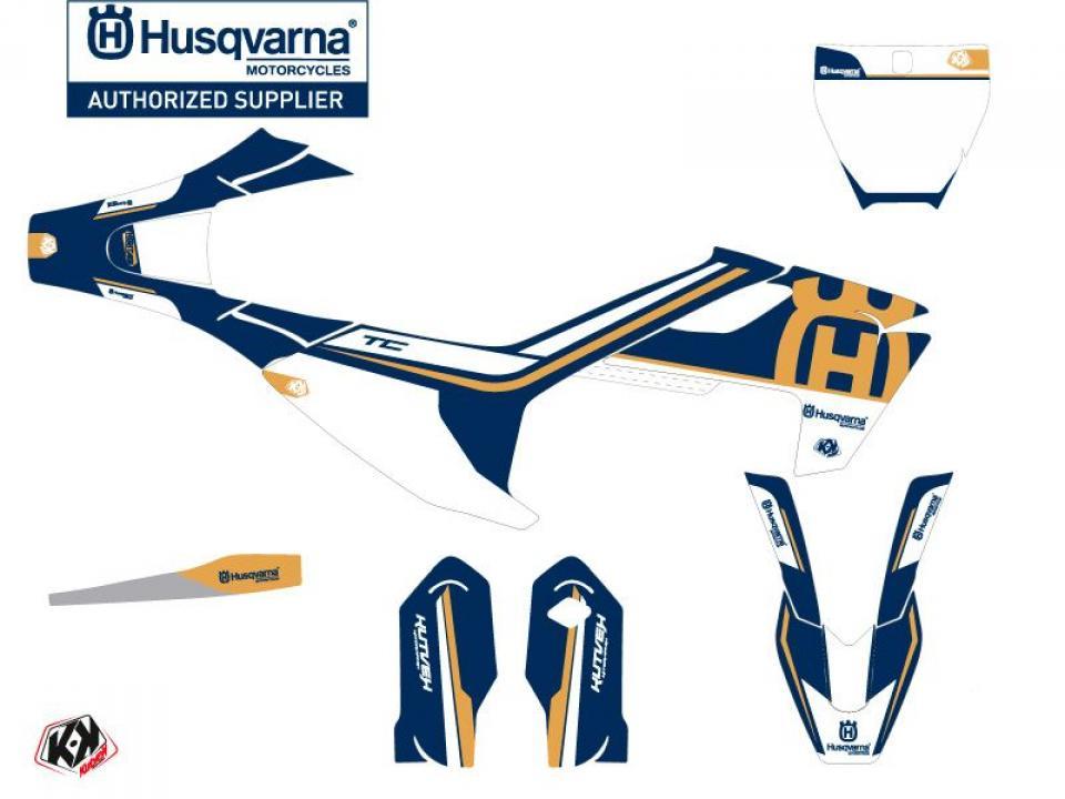 Autocollant stickers Kutvek pour Moto Husqvarna 85 Tc Grandes Roues 2015 à 2017 Neuf