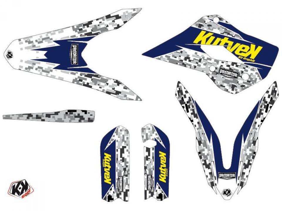 Autocollant stickers Kutvek pour Moto Husqvarna 85 Tc Petites Roues 2015 à 2017 Neuf