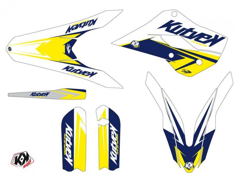 Autocollant stickers Kutvek pour Moto Husqvarna 85 Tc Grandes Roues 2015 à 2017 Neuf