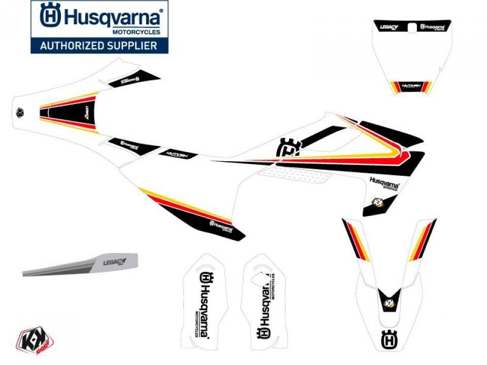 Autocollant stickers Kutvek pour Moto Husqvarna 85 Tc Grandes Roues 2015 à 2017 Neuf