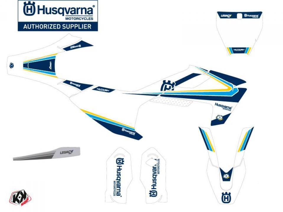 Autocollant stickers Kutvek pour Moto Husqvarna 85 Tc Petites Roues 2015 à 2017 Neuf