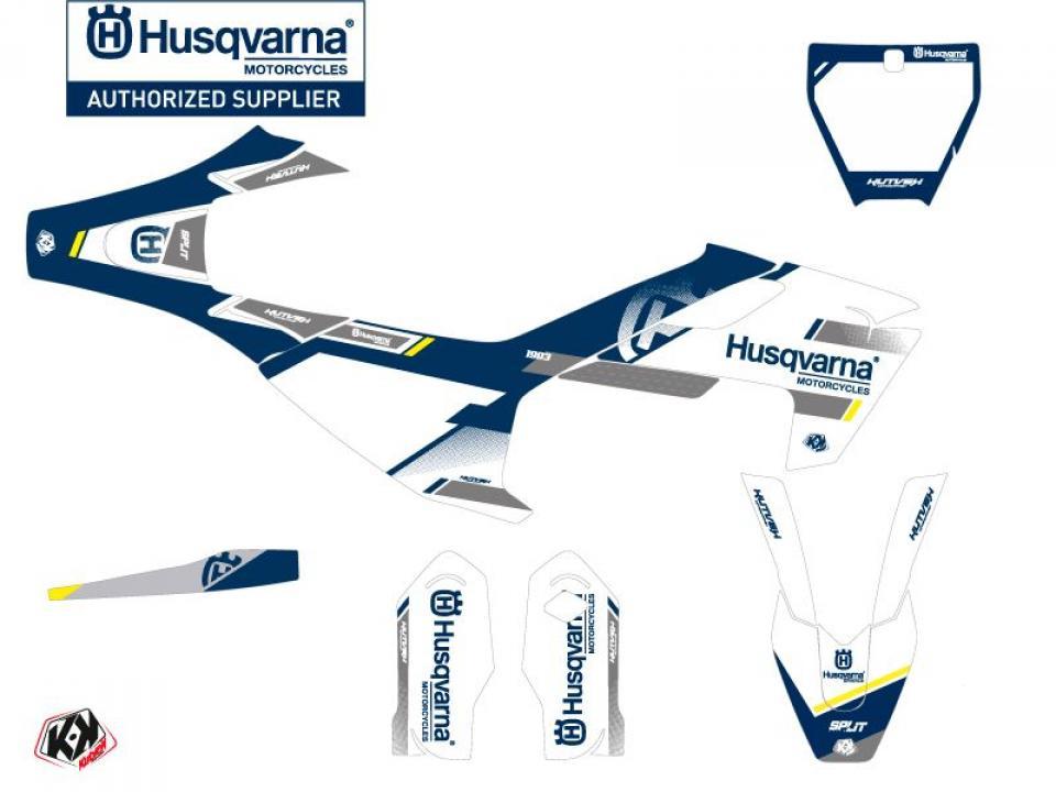 Autocollant stickers Kutvek pour Moto Husqvarna 85 Tc Grandes Roues 2015 à 2017 Neuf