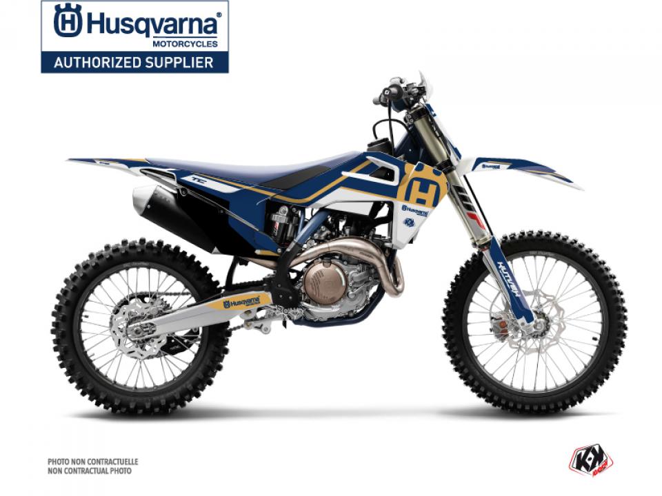 Autocollant stickers Kutvek pour Moto Husqvarna 125 TC 2014 Neuf
