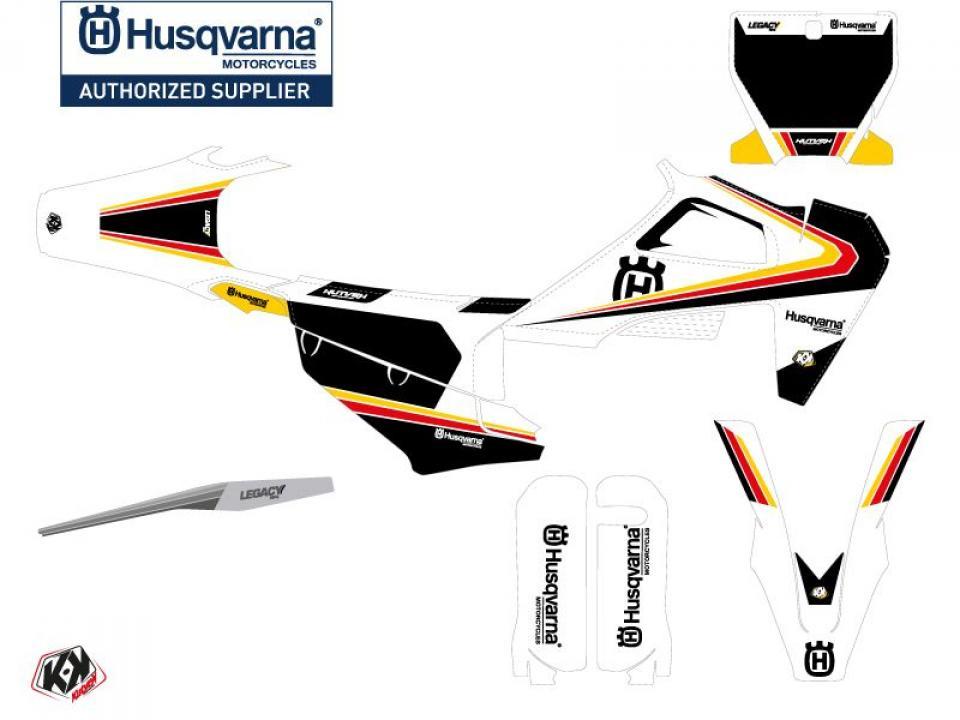 Autocollant stickers Kutvek pour Moto Husqvarna 125 TC 2014 Neuf