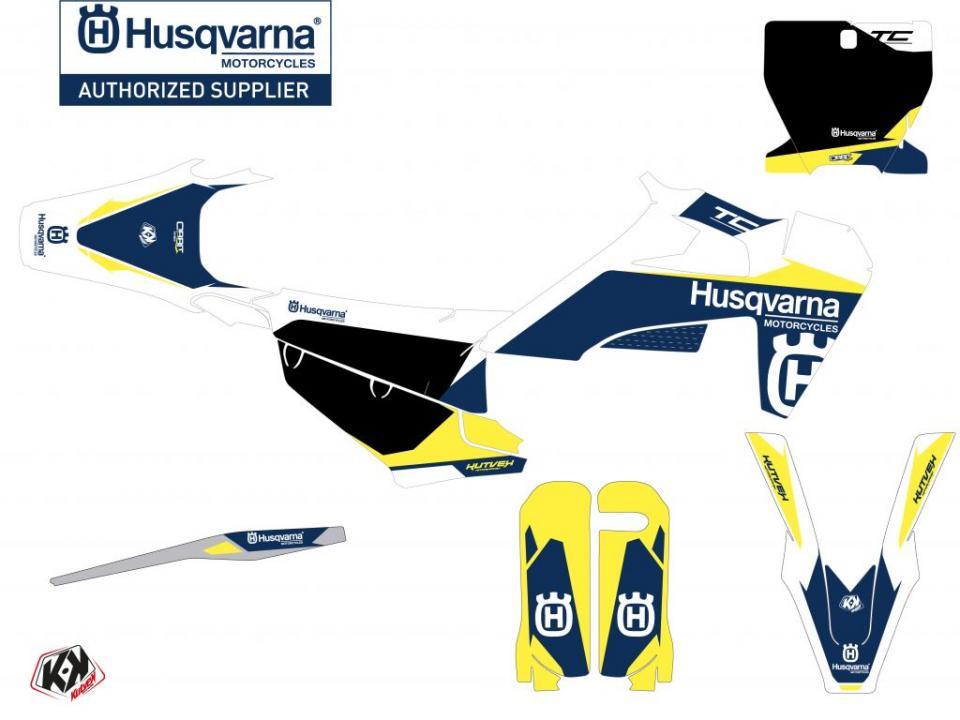 Autocollant stickers Kutvek pour Moto Husqvarna 125 TC 2015 Neuf