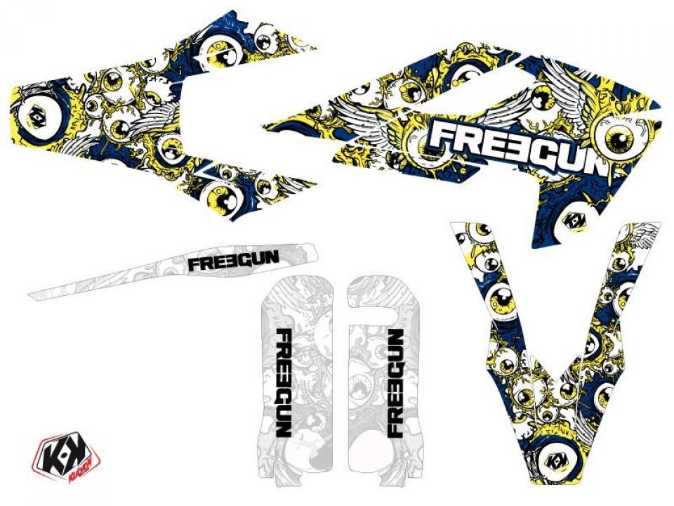 Autocollant stickers Kutvek pour Moto Husqvarna 125 TC 2015 Neuf