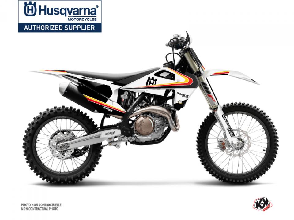 Autocollant stickers Kutvek pour Moto Husqvarna 125 TC 2015 Neuf