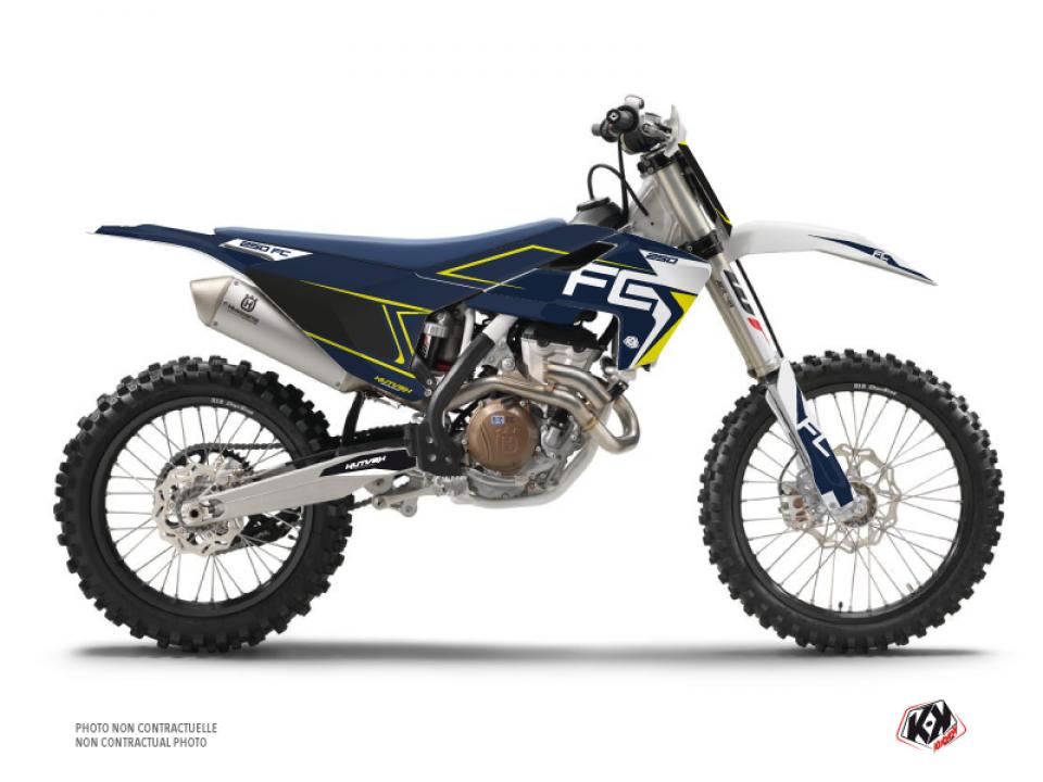 Autocollant stickers Kutvek pour Moto Husqvarna 250 Fc 4T 2014 Neuf