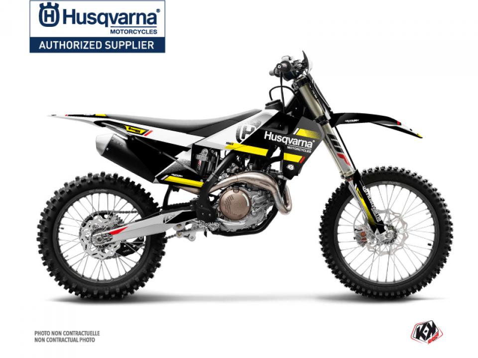 Autocollant stickers Kutvek pour Moto Husqvarna 250 Fc 4T 2015 Neuf