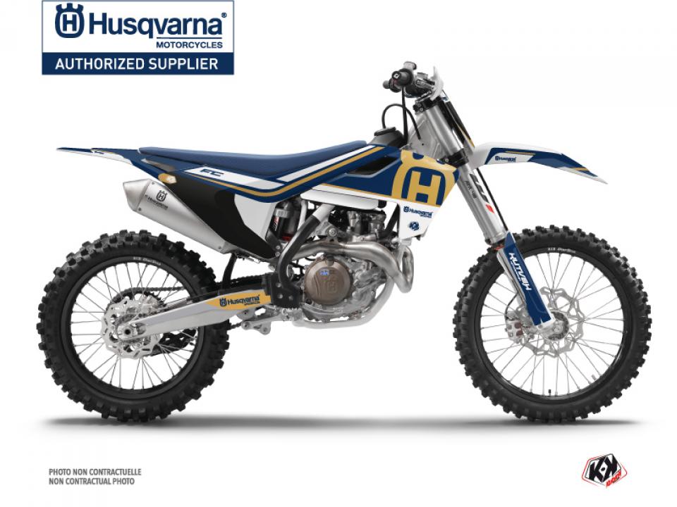 Autocollant stickers Kutvek pour Moto Husqvarna 250 Fc 4T 2019 à 2022 Neuf