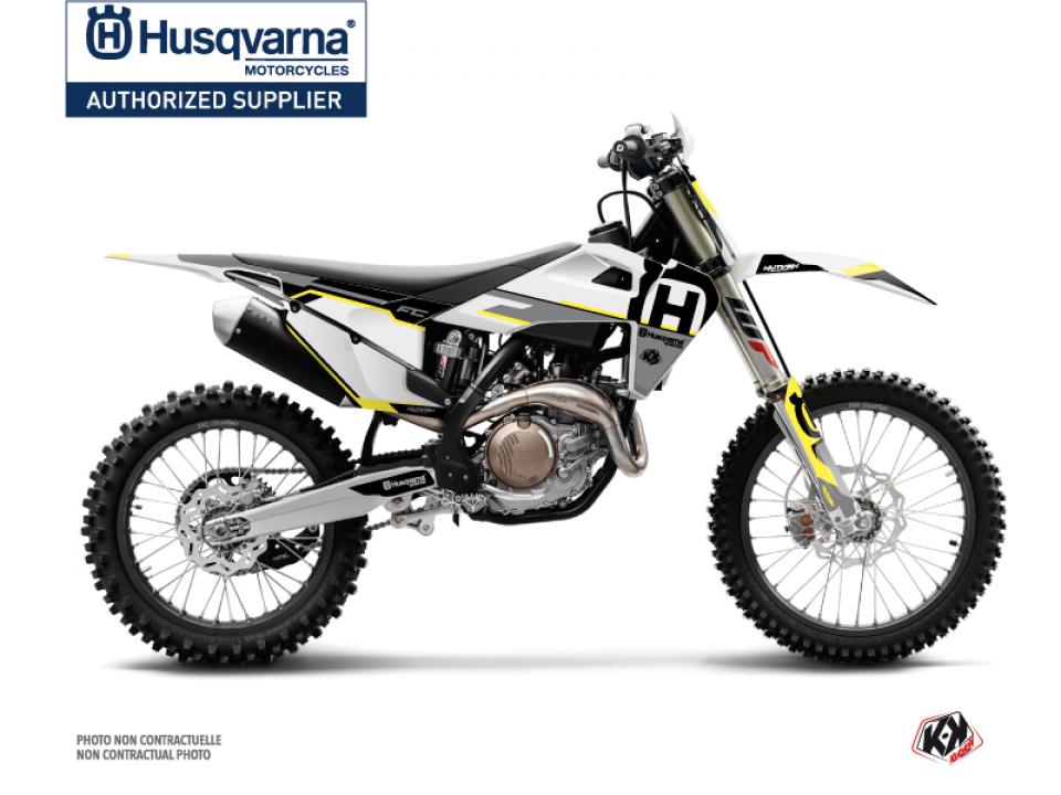 Autocollant stickers Kutvek pour Moto Husqvarna 350 Fc 4T 2014 Neuf