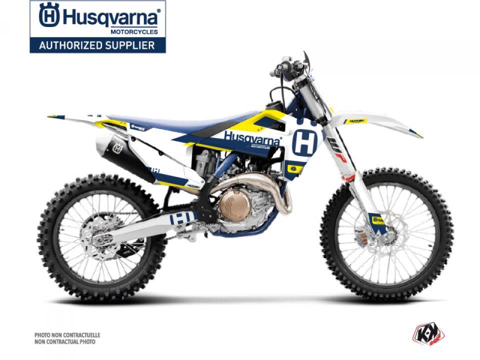 Autocollant stickers Kutvek pour Moto Husqvarna 350 Fc 4T 2019 à 2023 Neuf