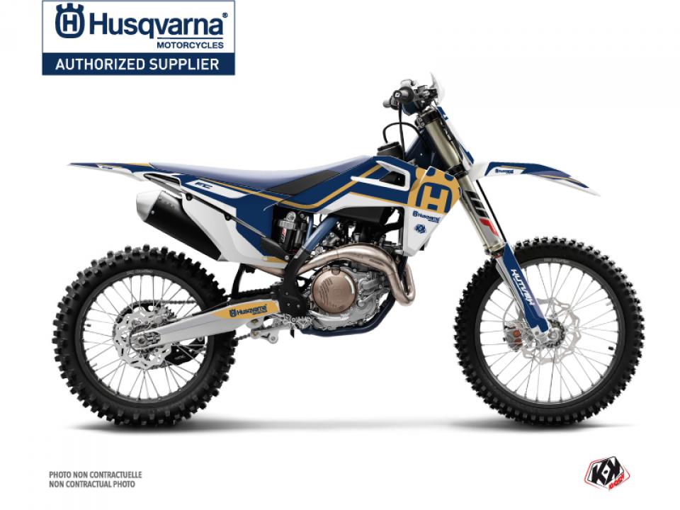 Autocollant stickers Kutvek pour Moto Husqvarna 450 Fc 4T 2015 Neuf
