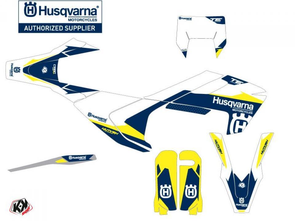 Autocollant stickers Kutvek pour Moto Husqvarna 125 Te 2T 2014 Neuf