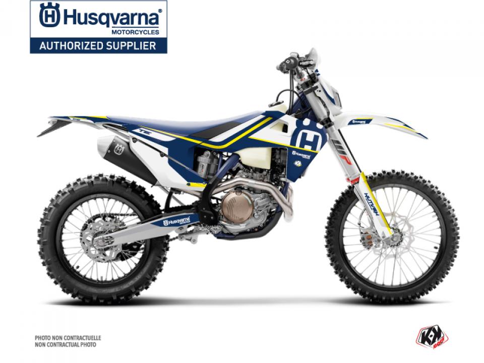 Autocollant stickers Kutvek pour Moto Husqvarna 125 Te 2T 2015 Neuf