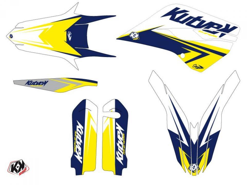 Autocollant stickers Kutvek pour Moto Husqvarna 250 Te 2T 2014 Neuf
