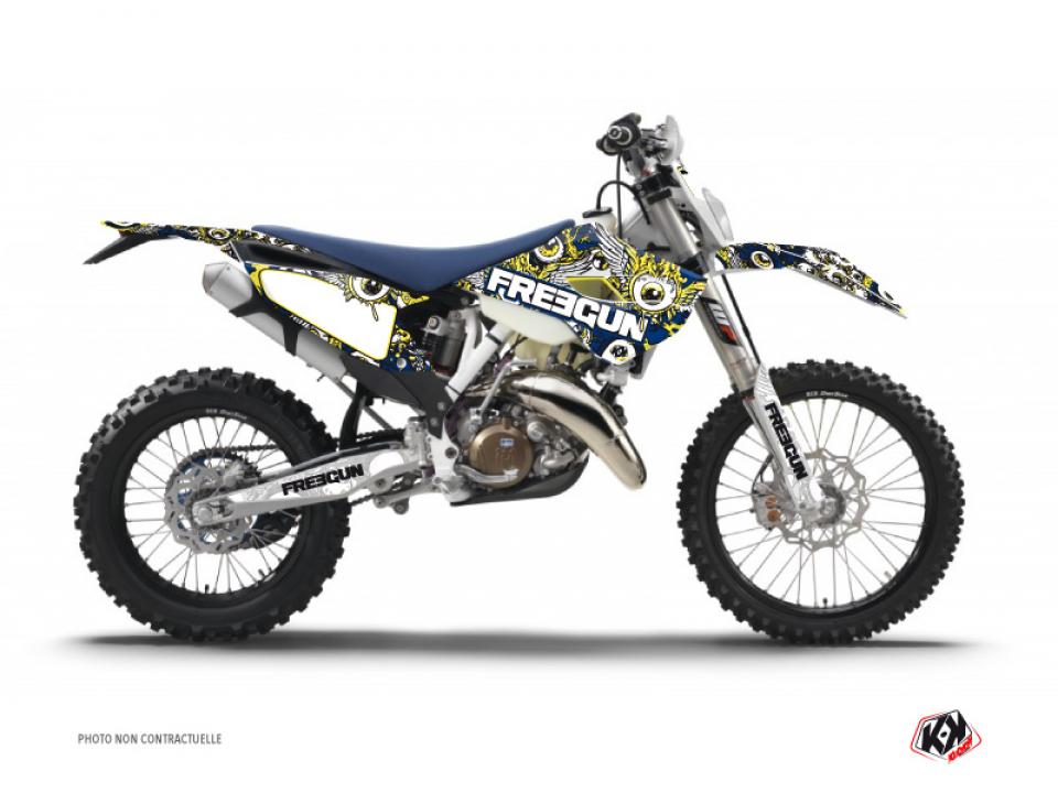 Autocollant stickers Kutvek pour Moto Husqvarna 300 Te 2T 2014 Neuf