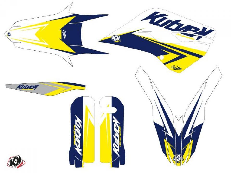 Autocollant stickers Kutvek pour Moto Husqvarna 300 Te 2T 2016 Neuf