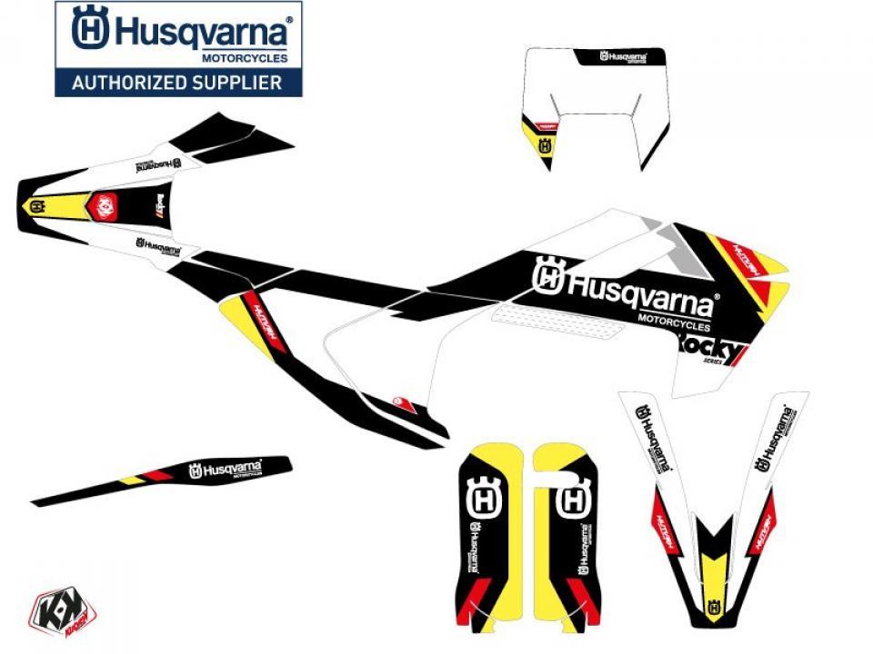 Autocollant stickers Kutvek pour Moto Husqvarna 250 Fe 4T 2014 Neuf