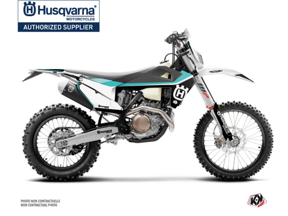 Autocollant stickers Kutvek pour Moto Husqvarna 350 Fe 4T 2014 Neuf