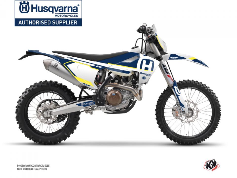 Autocollant stickers Kutvek pour Moto Husqvarna 350 Fe 4T 2020 à 2023 Neuf