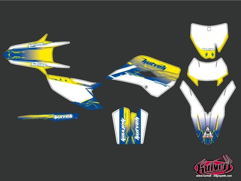 Autocollant stickers Kutvek pour Moto Husqvarna 350 Fe 4T 2020 à 2023 Neuf