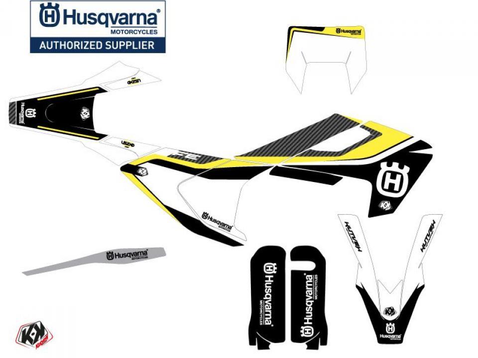 Autocollant stickers Kutvek pour Moto Husqvarna 450 Fe 4T 2015 Neuf