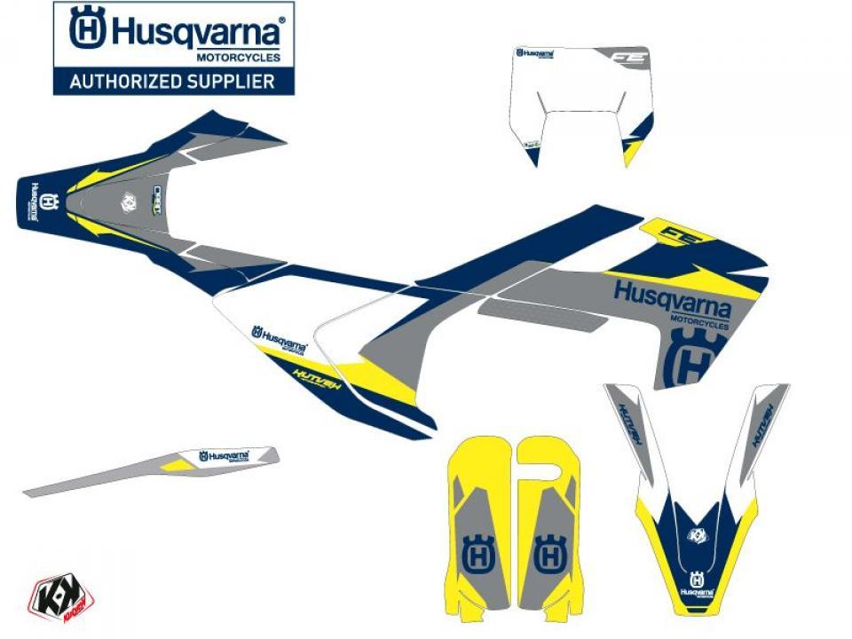 Autocollant stickers Kutvek pour Moto Husqvarna 450 Fe 4T 2017 à 2019 Neuf