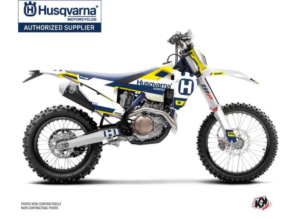 Autocollant stickers Kutvek pour Moto Husqvarna 450 Fe 4T 2017 à 2019 Neuf