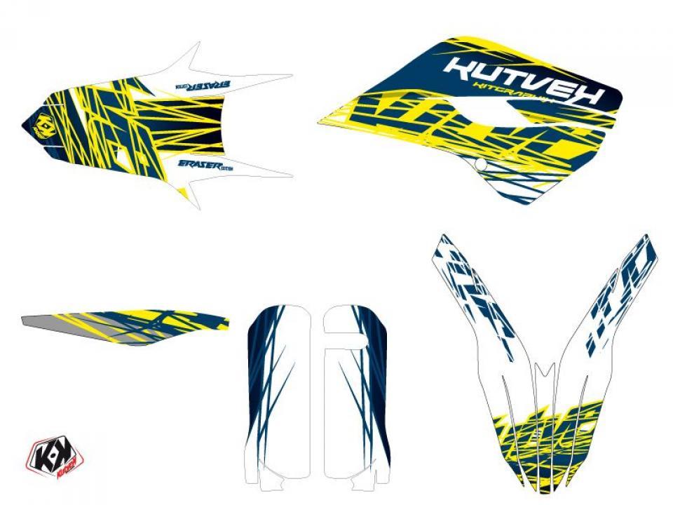 Autocollant stickers Kutvek pour Moto Husqvarna 501 Fe 4T 2017 à 2019 Neuf