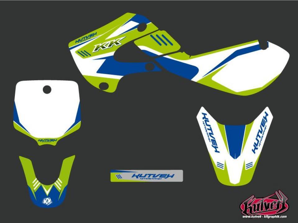 Autocollant stickers Kutvek pour Moto Kawasaki 65 KX 2000 à 2023 Neuf
