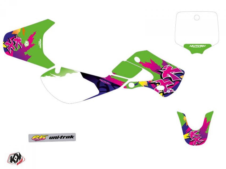Autocollant stickers pour Kawasaki KX