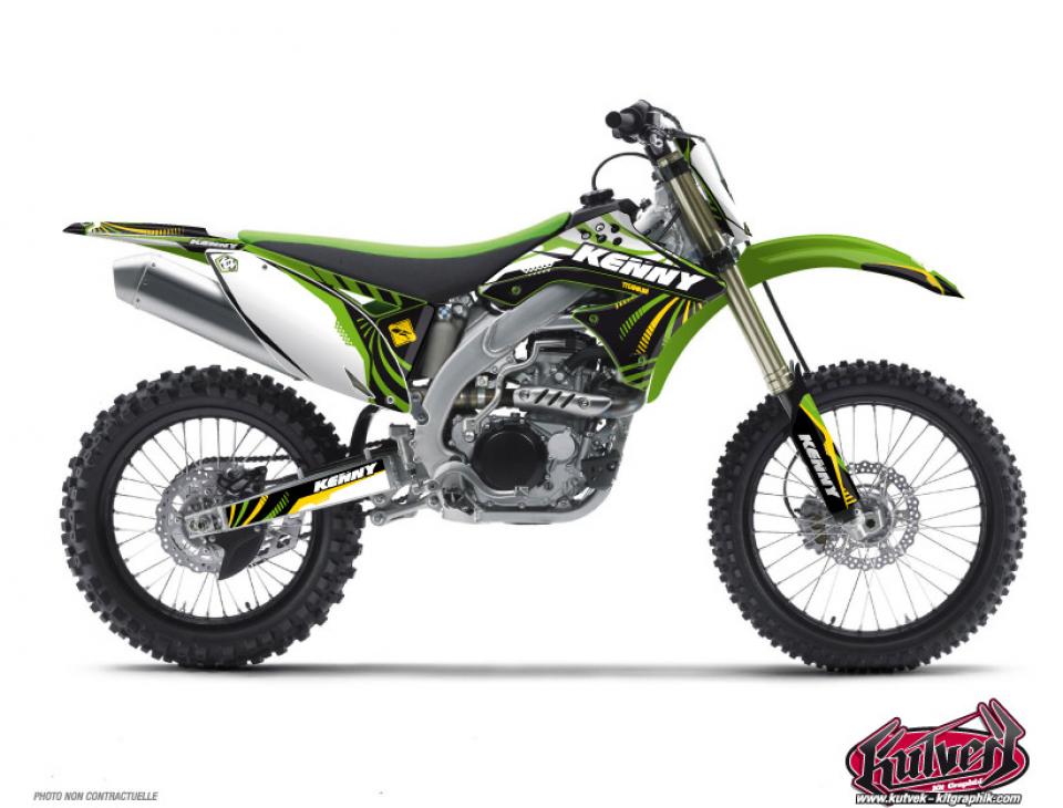 Autocollant stickers Kutvek pour Moto Kawasaki 85 Kx Grandes Roues 2002 à 2013 Neuf
