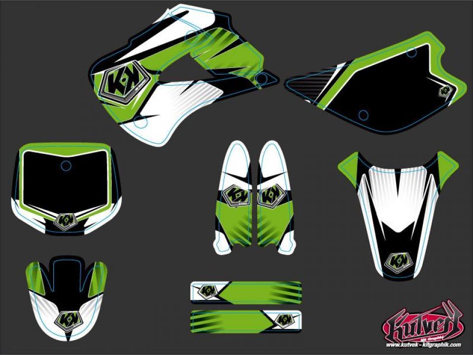 photo piece : Autocollant stickers->Kawasaki Kx Grandes Roues