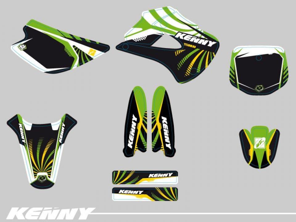 Autocollant stickers pour Kawasaki Kx Grandes Roues