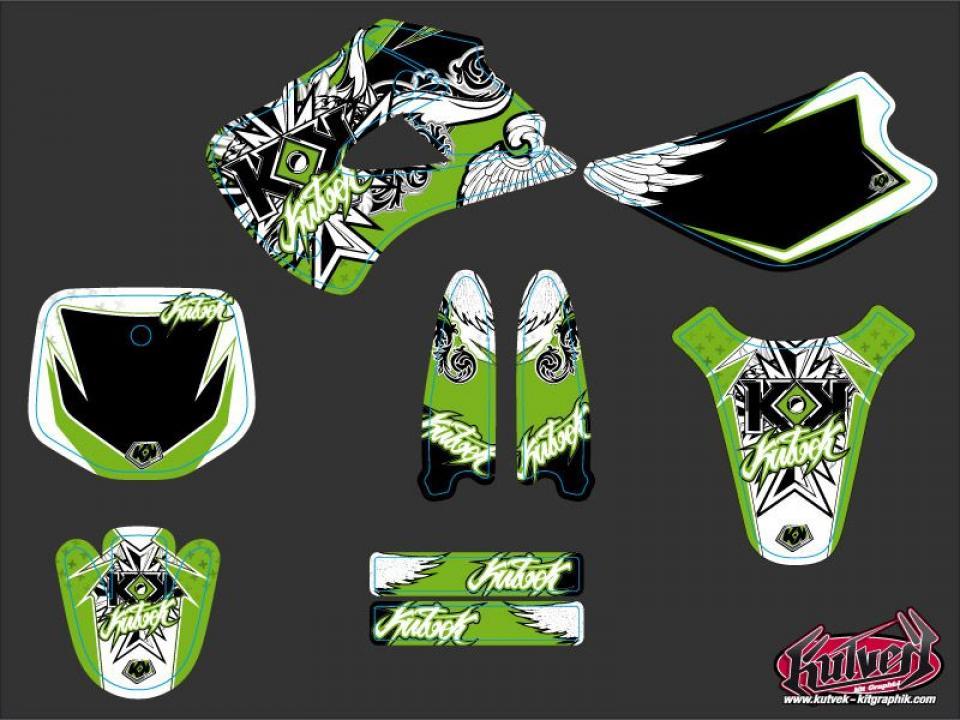Autocollant stickers pour Kawasaki Kx Grandes Roues