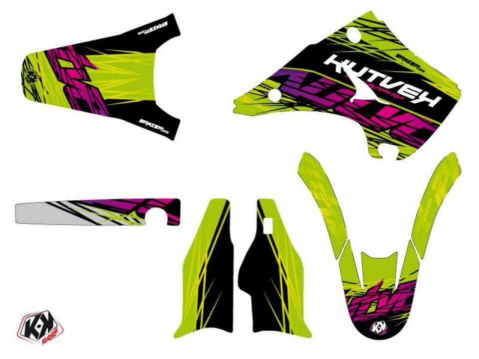 Autocollant stickers pour Kawasaki KX