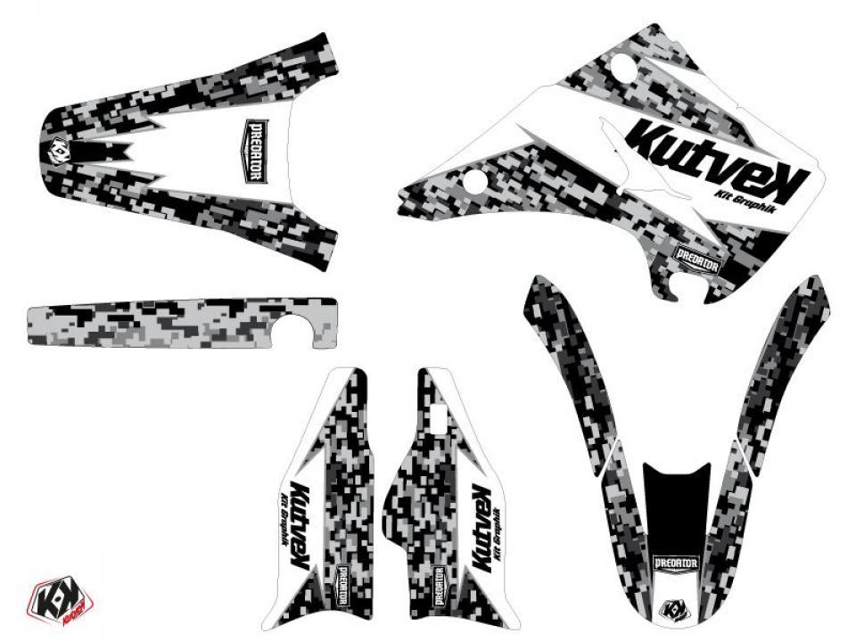 Autocollant stickers Kutvek pour Moto Kawasaki 125 KX 2004 à 2008 Neuf