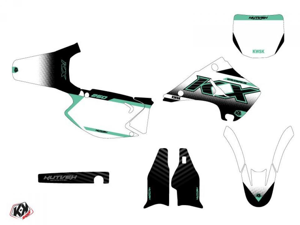 Autocollant stickers pour Kawasaki KX