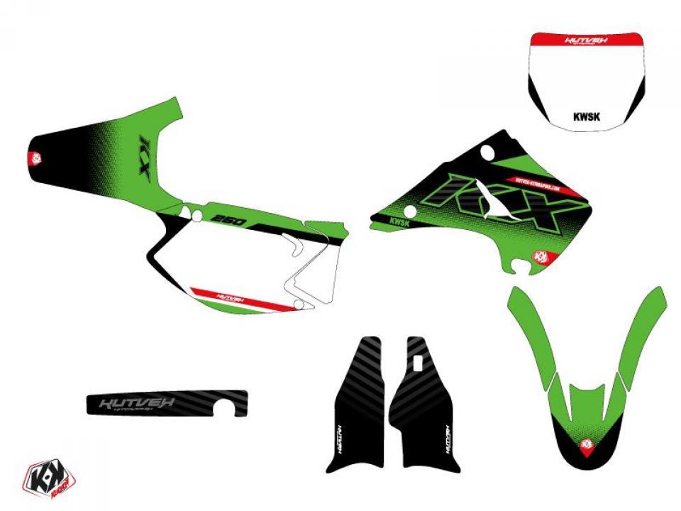 Autocollant stickers pour Kawasaki KX