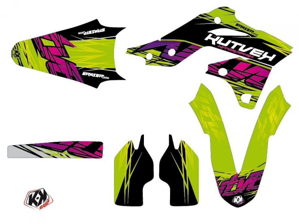 Autocollant stickers Kutvek pour Moto Kawasaki 250 Kx-F 4T 2013 à 2016 Neuf